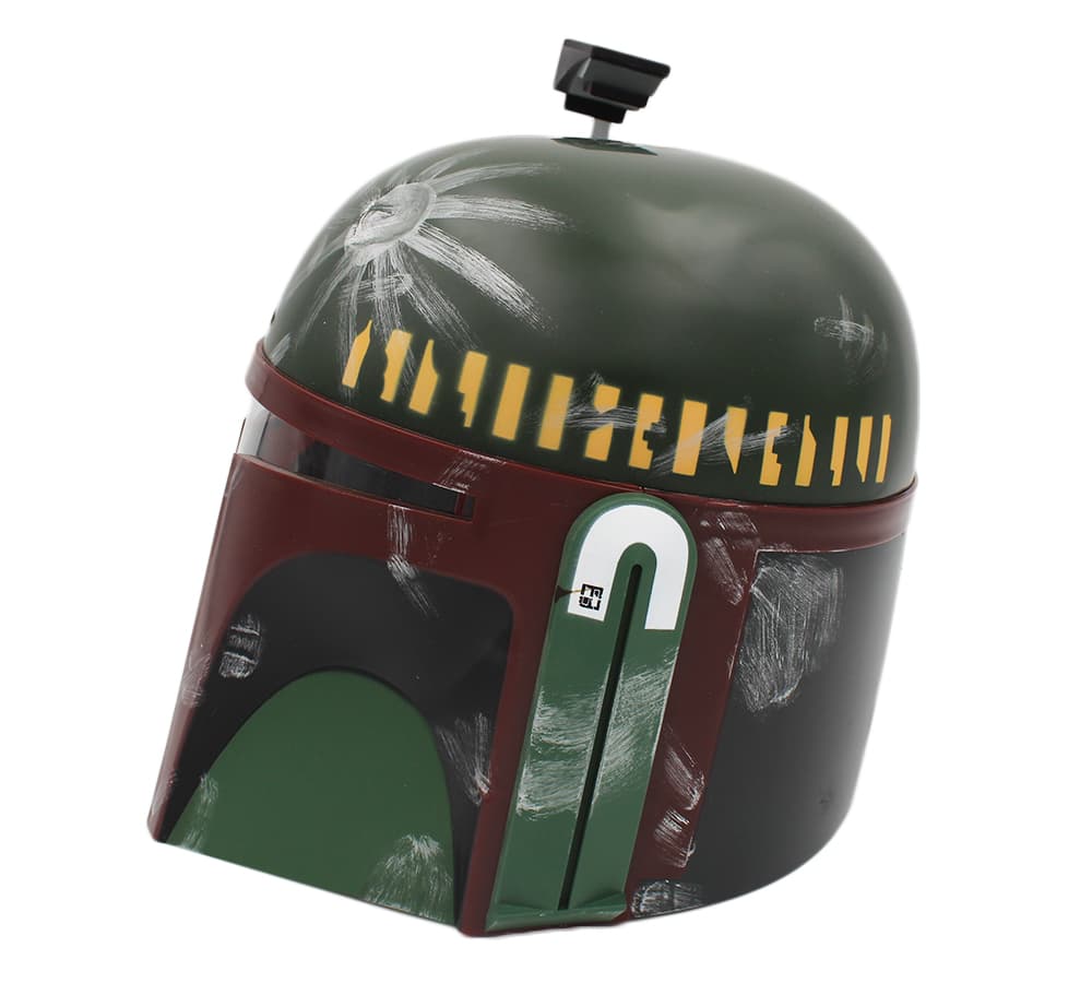 Boba Fett Unsigned Disney Star Wars Mask Other boba-fett-unsigned-disney-star-wars, view 2, supplier stock photo