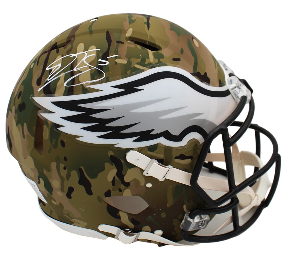 Donovan McNabb Signed Philadelphia Eagles Speed Authentic Camo NFL Helmet Helmet donovan-mcnabb-philadelphia-eagles-speed-camo, Philadelphia Eagles, supplier stock photo