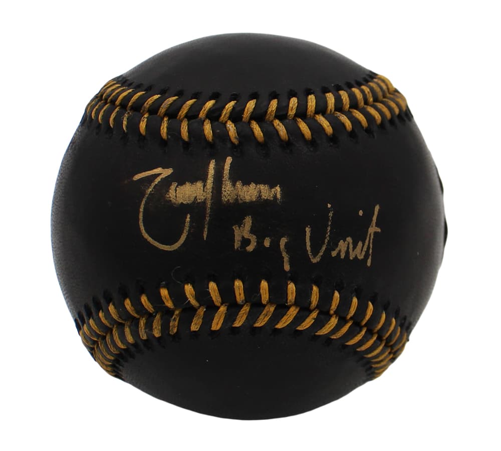 Randy Johnson Signed Seattle Mariners Rawlings Official Major League Black MLB Baseball with “Big Unit” Inscription Randy Johnson Ball randy-johnson-seattle-mariners-rawlings-major, Seattle Mariners, supplier stock photo