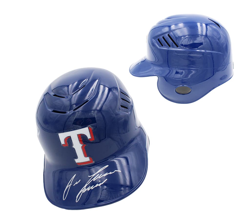 Jose Canseco Signed Texas Rangers Rawlings Current MLB Helmet with “Juiced” Inscription Jose Canseco Helmet jose-canseco-texas-rangers-rawlings-current, supplier stock photo