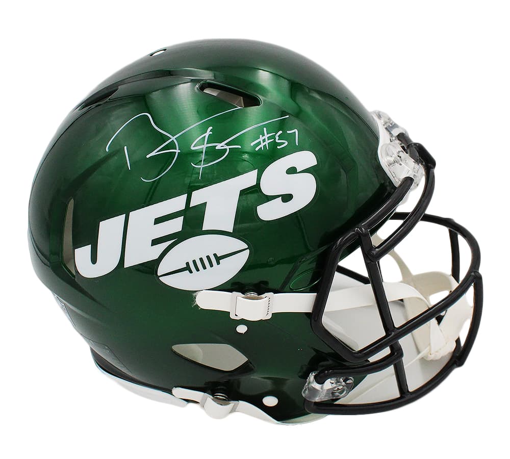 Bart Scott Signed New York Jets Speed Authentic NFL Helmet Bart Scott Helmet bart-scott-york-jets-speed-nfl, supplier stock photo
