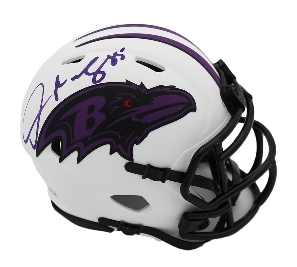 Derrick Mason Signed Baltimore Ravens Speed Lunar NFL Mini Helmet Derrick Mason Helmet derrick-mason-baltimore-ravens-speed-lunar, supplier stock photo