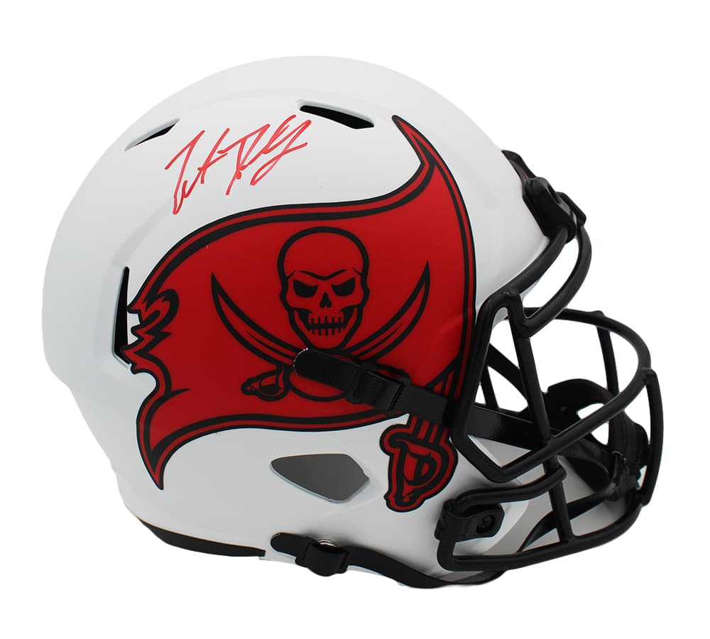 Trent Dilfer Signed Tampa Bay Buccaneers Speed Full Size Lunar NFL Helmet Trent Dilfer Helmet trent-dilfer-tampa-bay-buccaneers-speed, supplier stock photo