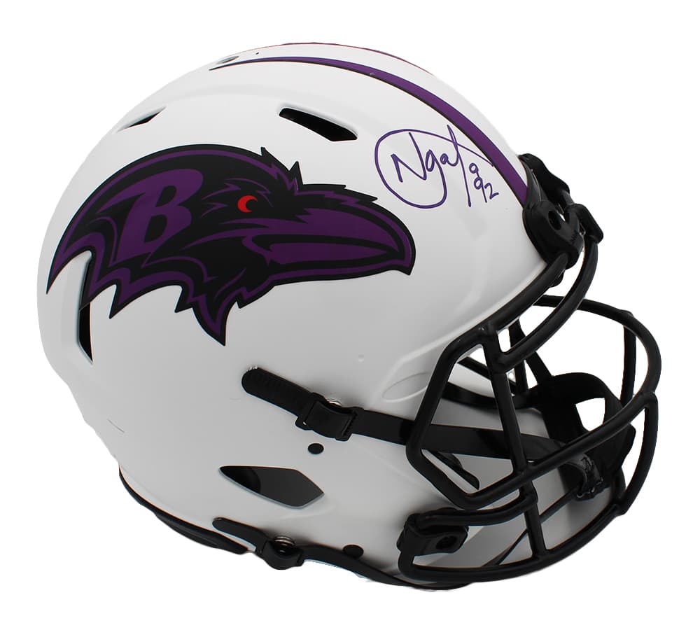 Haloti Ngata Signed Baltimore Ravens Speed Authentic Lunar NFL Helmet Haloti Ngata Helmet haloti-ngata-baltimore-ravens-speed-lunar, supplier stock photo