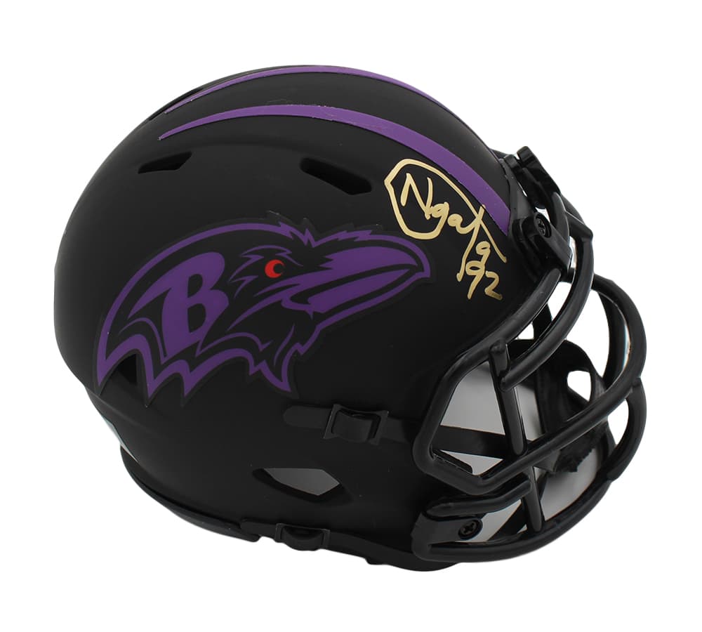 Haloti Ngata Signed Baltimore Ravens Speed Eclipse NFL Mini Helmet Haloti Ngata Helmet haloti-ngata-baltimore-ravens-speed-eclipse, supplier stock photo