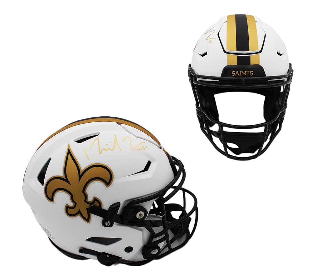 Mike Thomas Signed New Orleans Saints Speed Flex Authentic Lunar NFL Helmet Mike Thomas Helmet mike-thomas-orleans-saints-speed-flex, supplier stock photo