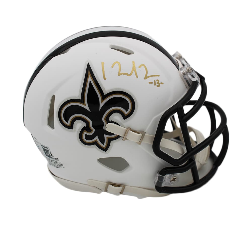 Mike Thomas Signed New Orleans Saints Speed White Matte NFL Mini Helmet Mike Thomas Helmet mike-thomas-orleans-saints-speed-white, supplier stock photo