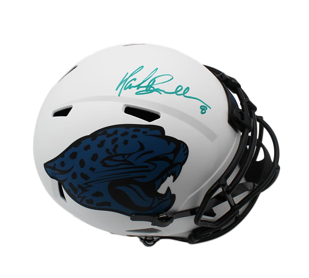 Mark Brunell Signed Jacksonville Jaguars Speed Full Size Lunar NFL Helmet Mark Brunell Helmet mark-brunell-jacksonville-jaguars-speed-full, supplier stock photo