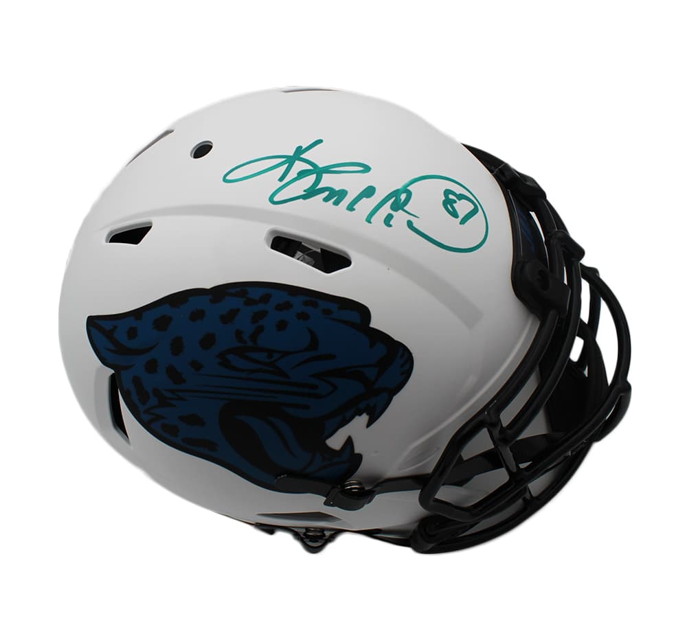 Keenan McCardell Signed Jacksonville Jaguar Speed Authentic Lunar NFL Helmet Keenan McCardell Helmet keenan-mccardell-jacksonville-jaguar-speed, supplier stock photo