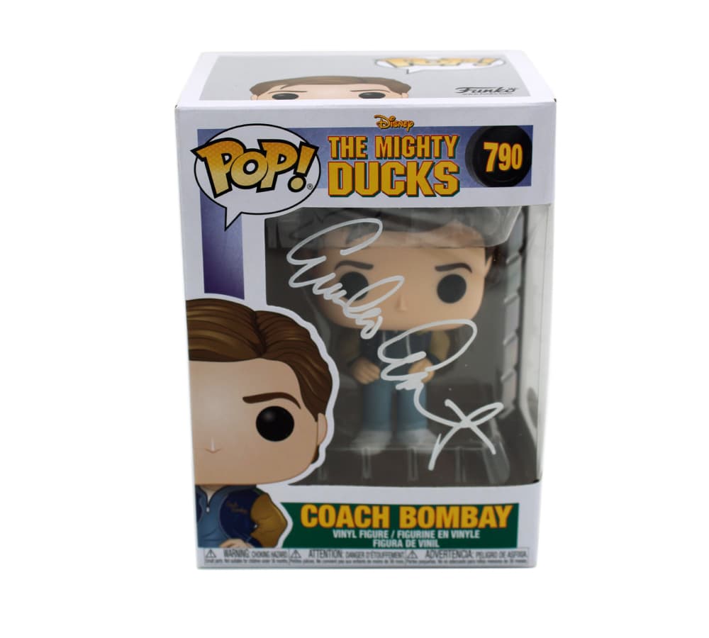 Emilio Estevez Signed Mighty Ducks Gordon Bombay #790 Funko Pop! Emilio Estevez Other emilio-estevez-mighty-ducks-gordon-bombay, supplier stock photo