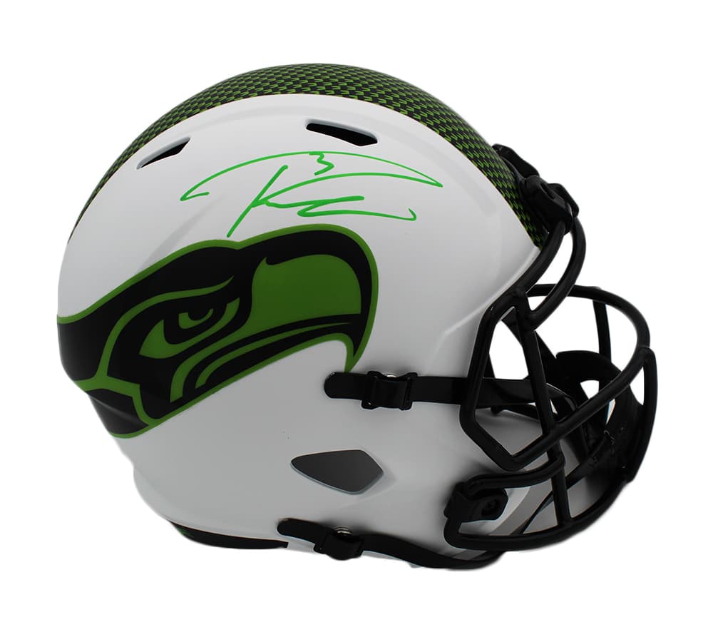 Russell Wilson Signed Seattle Seahawks Speed Full Size Lunar NFL Helmet Russell Wilson Helmet russell-wilson-seattle-seahawks-speed-full, Seattle Seahawks, supplier stock photo