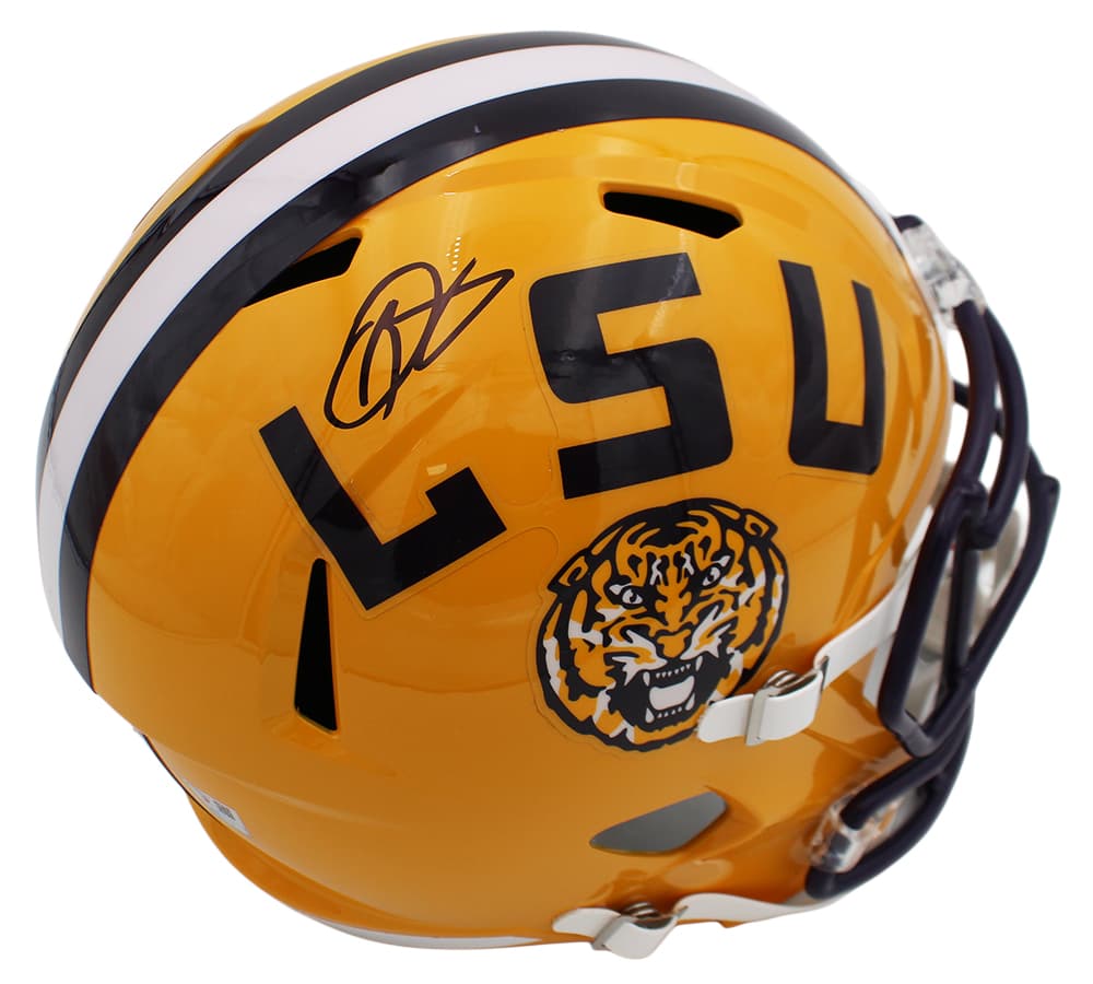 Odell Beckham Jr. Signed LSU Tigers Speed Full Size NCAA Helmet Odell Beckham Jr. Helmet odell-beckham-jr-lsu-tigers-speed, LSU Tigers, supplier stock photo