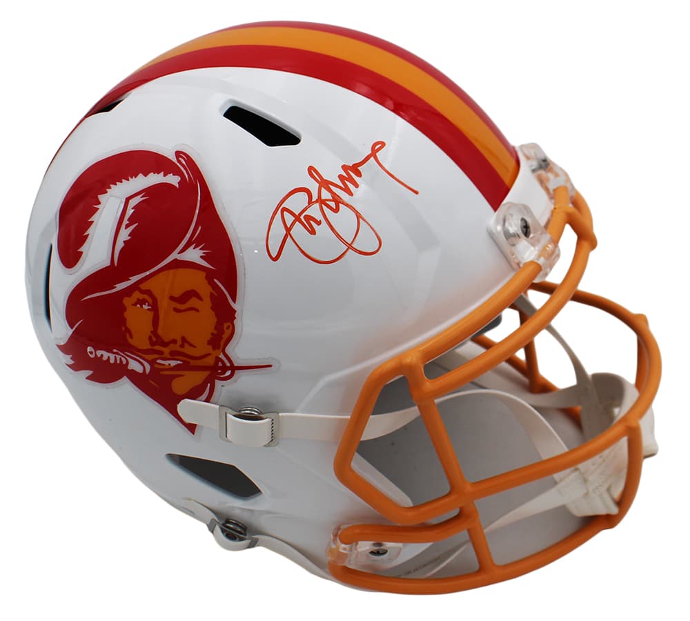 Steve Young Signed Tampa Bay Buccaneers Speed Full Size Throwback White NFL Helmet Steve Young Helmet steve-young-tampa-bay-buccaneers-speed, supplier stock photo