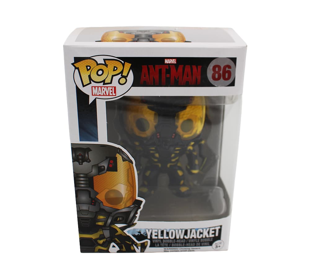 Yellow Jacket Unsigned Marvels Ant-Man Model #86 Funko Pop! Other yellow-jacket-unsigned-marvels-ant-man, supplier stock photo