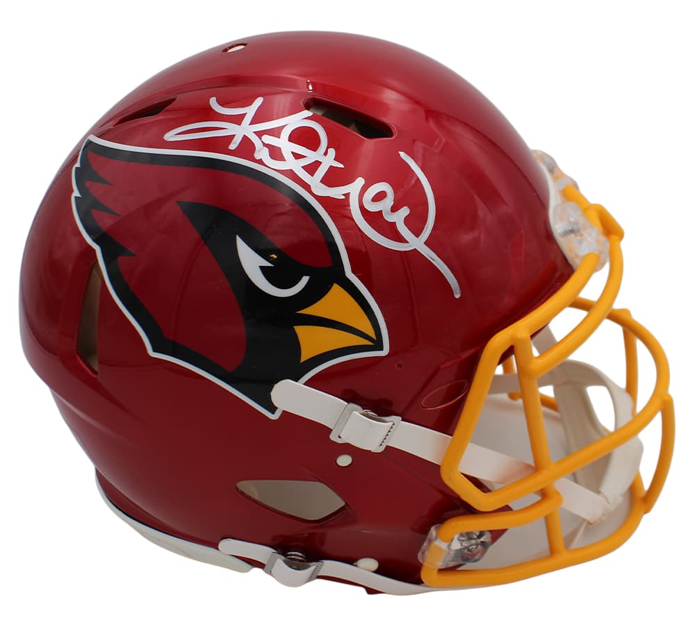 Kurt Warner Signed Arizona Cardinals Speed Authentic Flash NFL Helmet Kurt Warner Helmet kurt-warner-arizona-cardinals-speed-flash, supplier stock photo