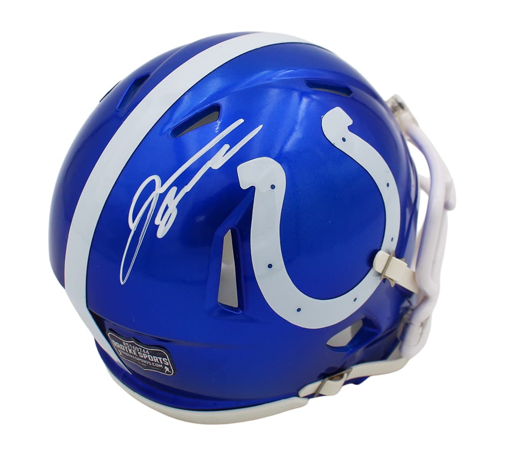 Jonathan Taylor Signed Indianapolis Colts Speed Flash NFL Mini Helmet Jonathan Taylor Helmet jonathan-taylor-indianapolis-colts-speed-flash, supplier stock photo