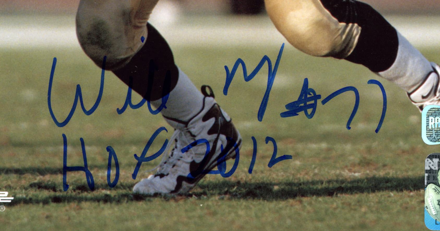 Willie Roaf Signed New Orleans Saints Unframed 8×10 NFL Photo with “HOF 2012” Inscription – Blue Ink Photo 8x10-willie-roaf-orleans-saints-unframed-8, view 2, supplier stock photo