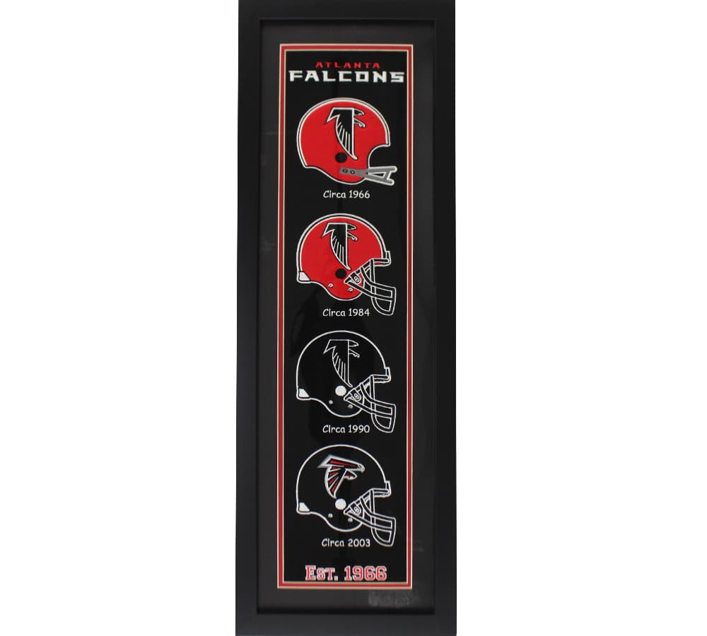 Atlanta Falcons 36″x12″ Framed Heritage Banner with Team Logos Other 36x12-atlanta-falcons-36-x12-framed-heritage, supplier stock photo