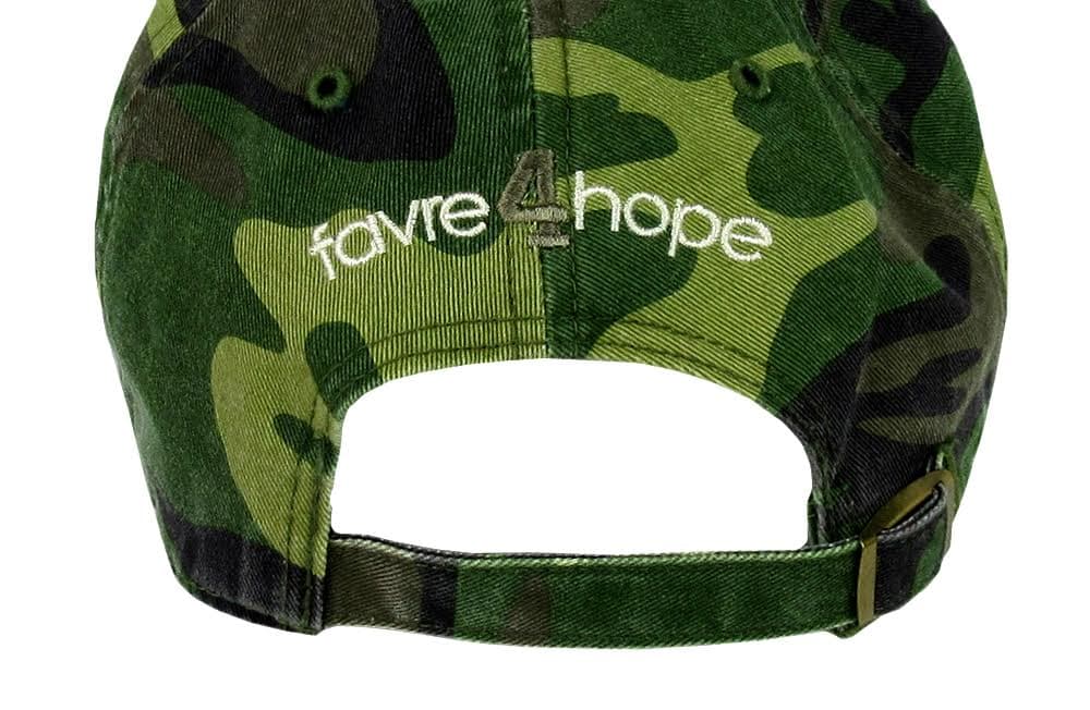 Official Favre 4 Hope Military Camo Adjustable Hat – One Size Fits All Other favre-4-hope-military-camo-adjustable, view 2, supplier stock photo