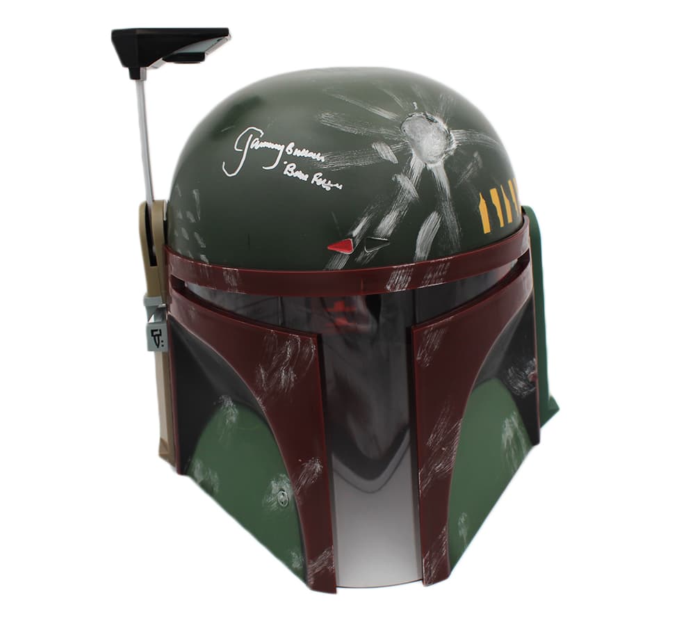 Jeremy Bulloch Signed Star Wars Deluxe Edition Boba Fett Mask Jeremy Bulloch Other jeremy-bulloch-star-wars-deluxe-edition, supplier stock photo
