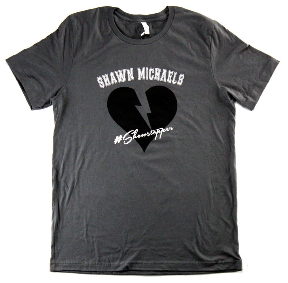 Shawn Michaels Showstopper Gray Unisex T-Shirt – Large Shawn Michaels Other shawn-michaels-showstopper-gray-unisex-shirt, supplier stock photo