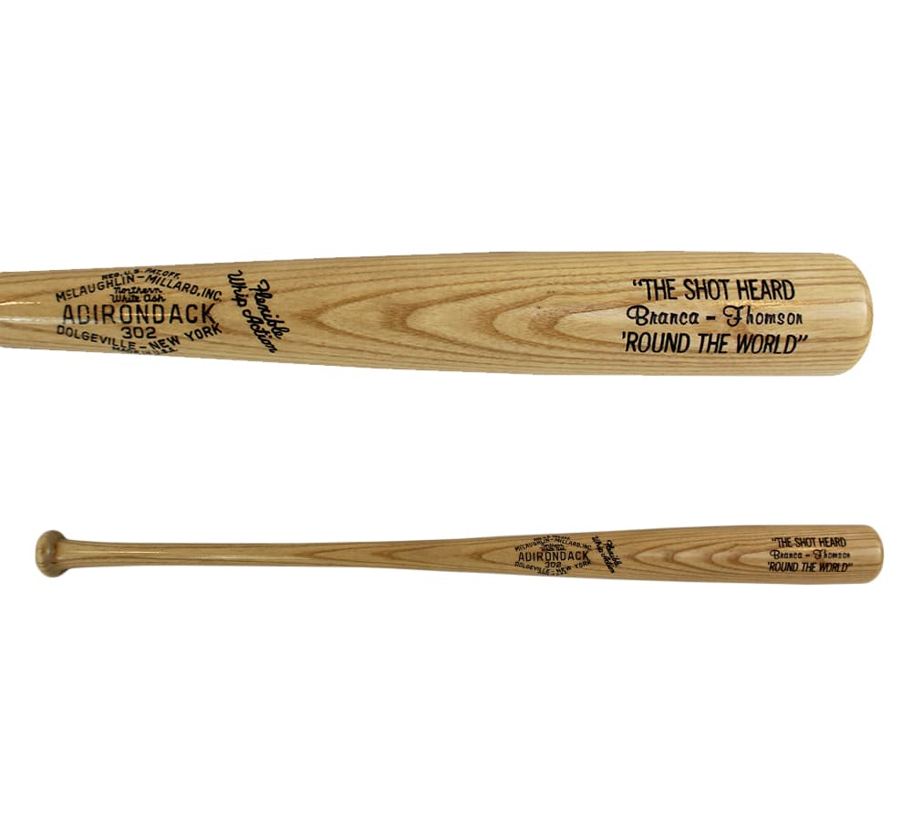 Unsigned Rawlings Adirondack Pro Engraved Branca – Thompson The Shot Heard ‘Round the World Blonde Bat Bat unsigned-rawlings-adirondack-pro-engraved, supplier stock photo