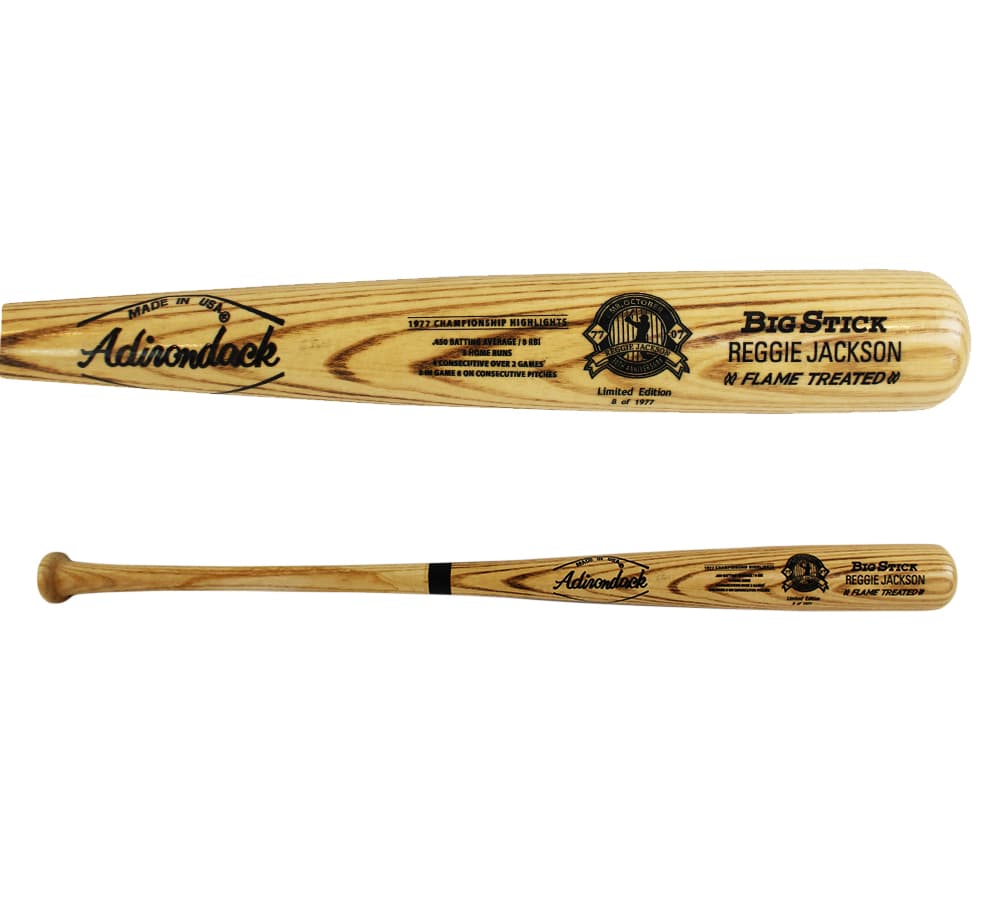 Unsigned Adirondack Big Stick Engraved Reggie Jackson Flame Treated Bat Reggie Jackson Bat unsigned-adirondack-big-stick-engraved-reggie, supplier stock photo
