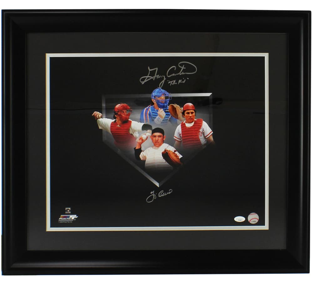 Gary Carter & Yogi Berra Signed Framed 16×20 MLB Catchers Photo with “The Kid”Inscription Gary Carter Photo 16x20-gary-carter-yogi-berra-framed-16, supplier stock photo