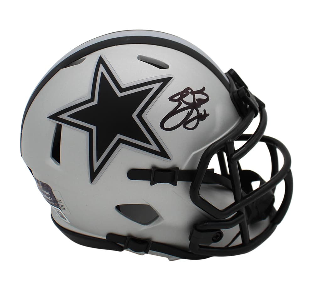Emmitt Smith Signed Dallas Cowboys Speed Rave NFL Mini Helmet Emmitt Smith Helmet emmitt-smith-dallas-cowboys-speed-rave, Dallas Cowboys, supplier stock photo
