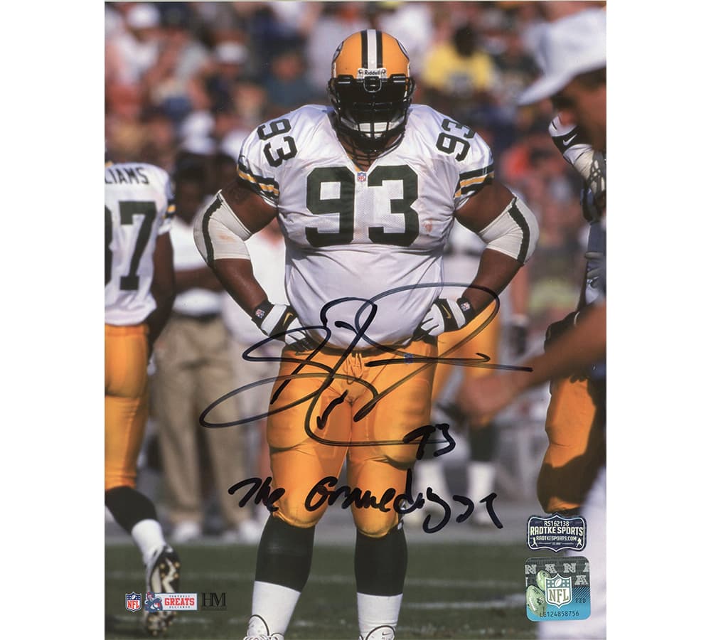 Gilbert Brown Signed Green Bay Packers Unframed 8×10 Hands on Hips Photo with “The Gravedigger” Inscription Gilbert Brown Photo 8x10-gilbert-brown-green-bay-packers-unframed, Green Bay Packers, supplier stock photo