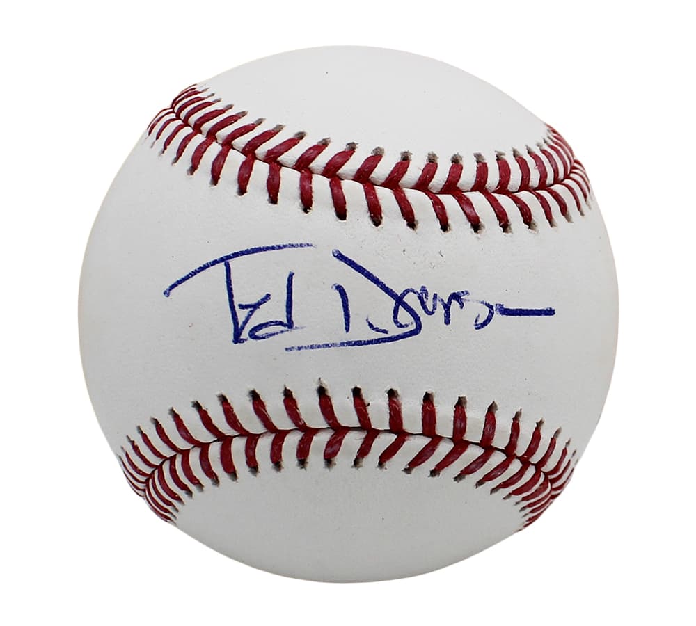 Ted Danson Signed Rawlings Official Major League White MLB Baseball Ted Danson Ball ted-danson-rawlings-major-league-white, supplier stock photo