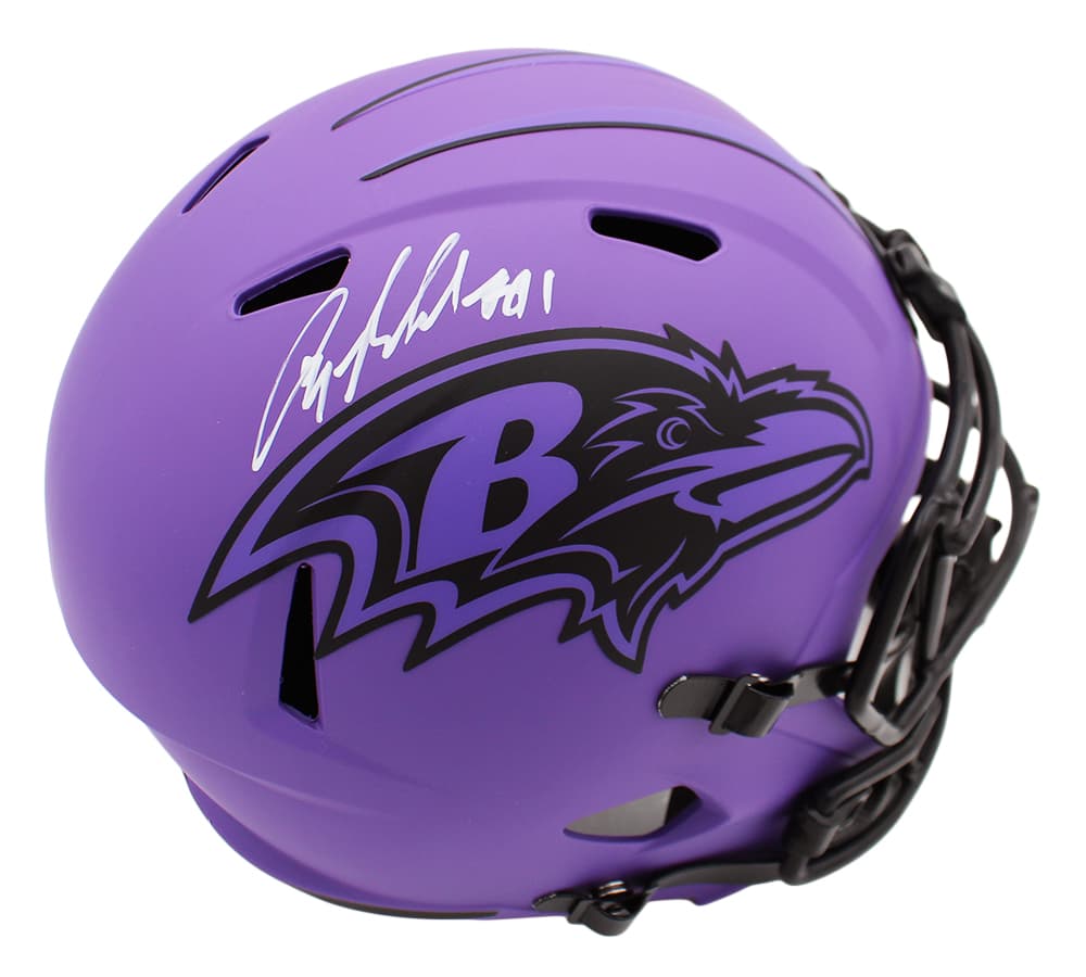 Anquan Boldin Signed Baltimore Ravens Speed Full Size Rave NFL Helmet Anquan Boldin Helmet anquan-boldin-baltimore-ravens-speed-full, supplier stock photo