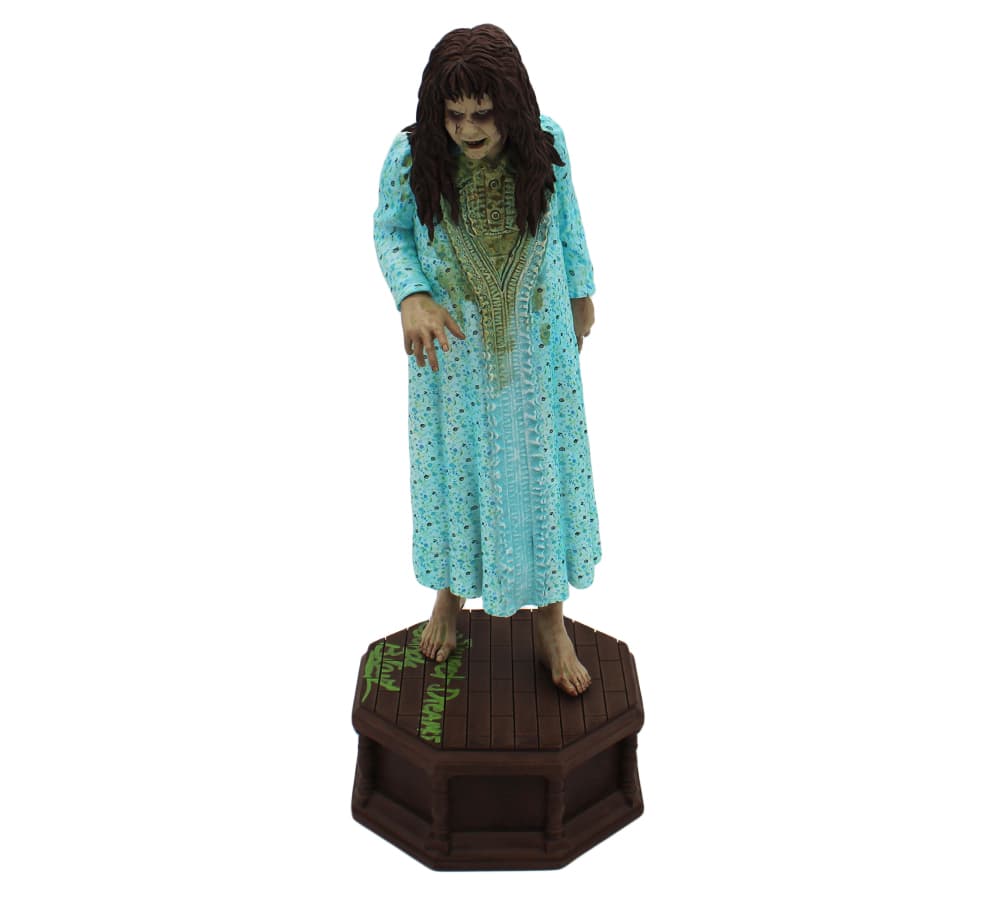 Linda Blair Signed The Exorcist Officially Licensed 12 inch Possessed Regan Statue Linda Blair Other linda-blair-exorcist-officially-licensed-12, supplier stock photo