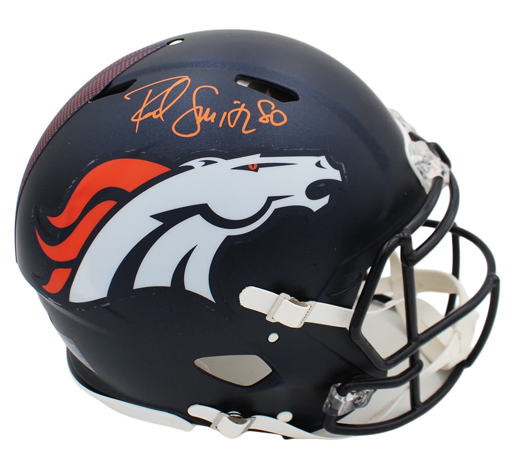 Rod Smith Signed Denver Broncos Speed Authentic NFL Helmet Rod Smith Helmet rod-smith-denver-broncos-speed-nfl, Denver Broncos, supplier stock photo