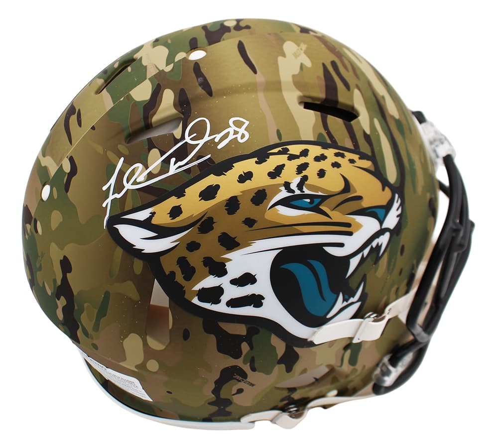 Fred Taylor Signed Jacksonville Jaguars Speed Authentic Camo NFL Helmet Fred Taylor Helmet fred-taylor-jacksonville-jaguars-speed-camo, supplier stock photo