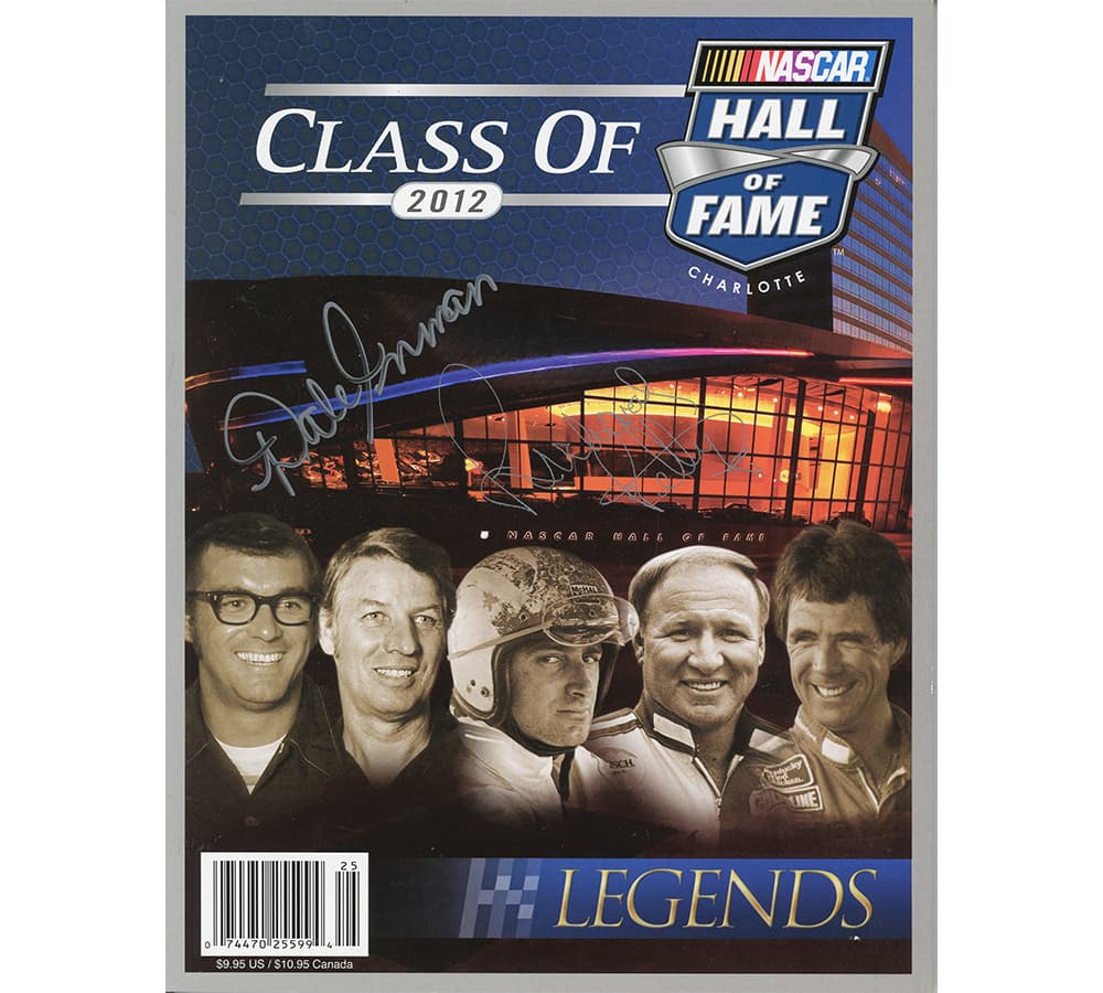 Richard Petty Signed NASCAR Hall of Fame Class of 2012 Legends Magazine Richard Petty Other richard-petty-nascar-hall-fame-class, supplier stock photo