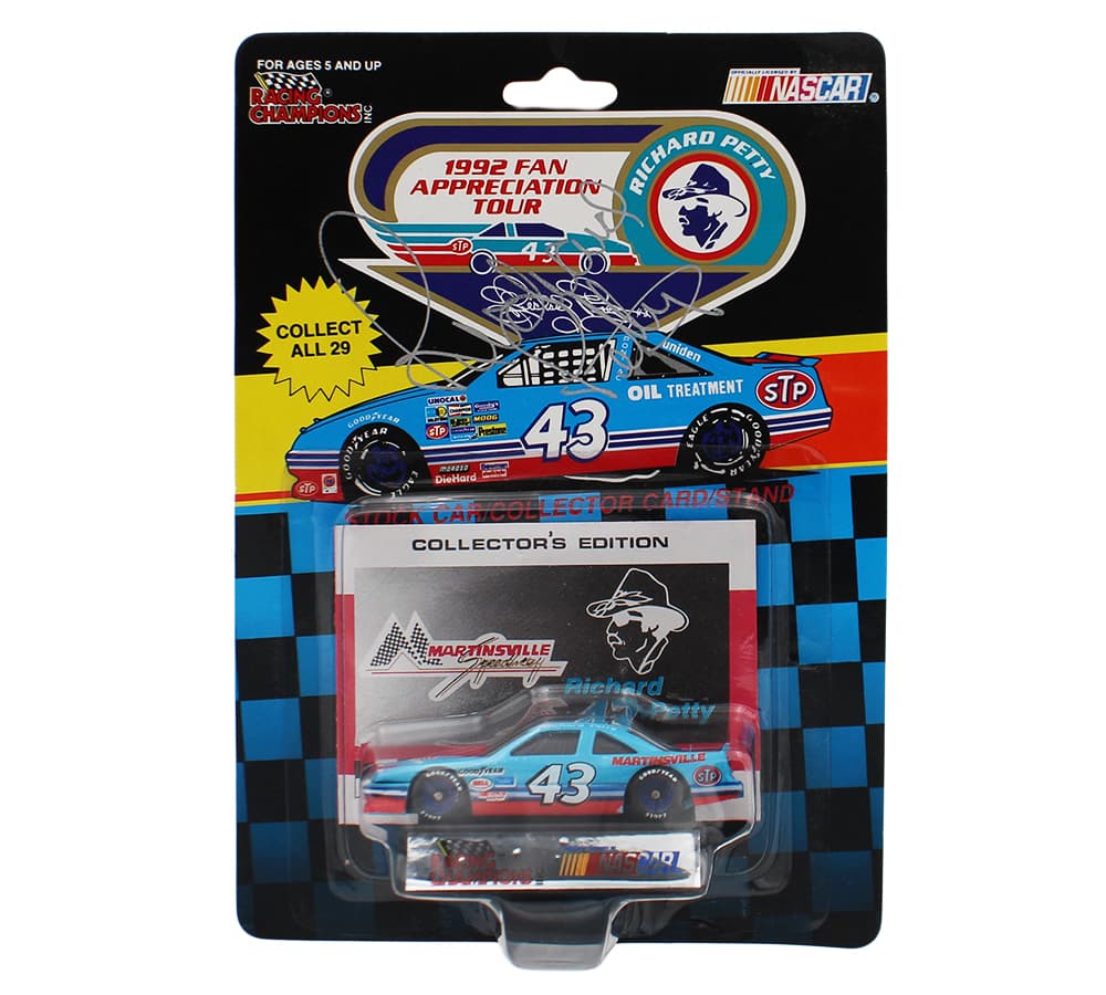 Richard Petty Signed NASCAR Martinsville Speedway Racing Champions Toy Car Richard Petty Other richard-petty-nascar-martinsville-speedway, supplier stock photo