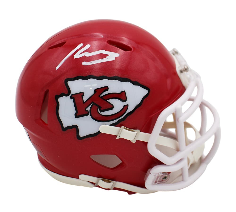 Kenneth Walker III Signed Kansas City Chiefs Speed NFL Mini Helmet Kenneth Walker III Helmet kenneth-walker-iii-kansas-city-chiefs, Kansas City Chiefs, supplier stock photo
