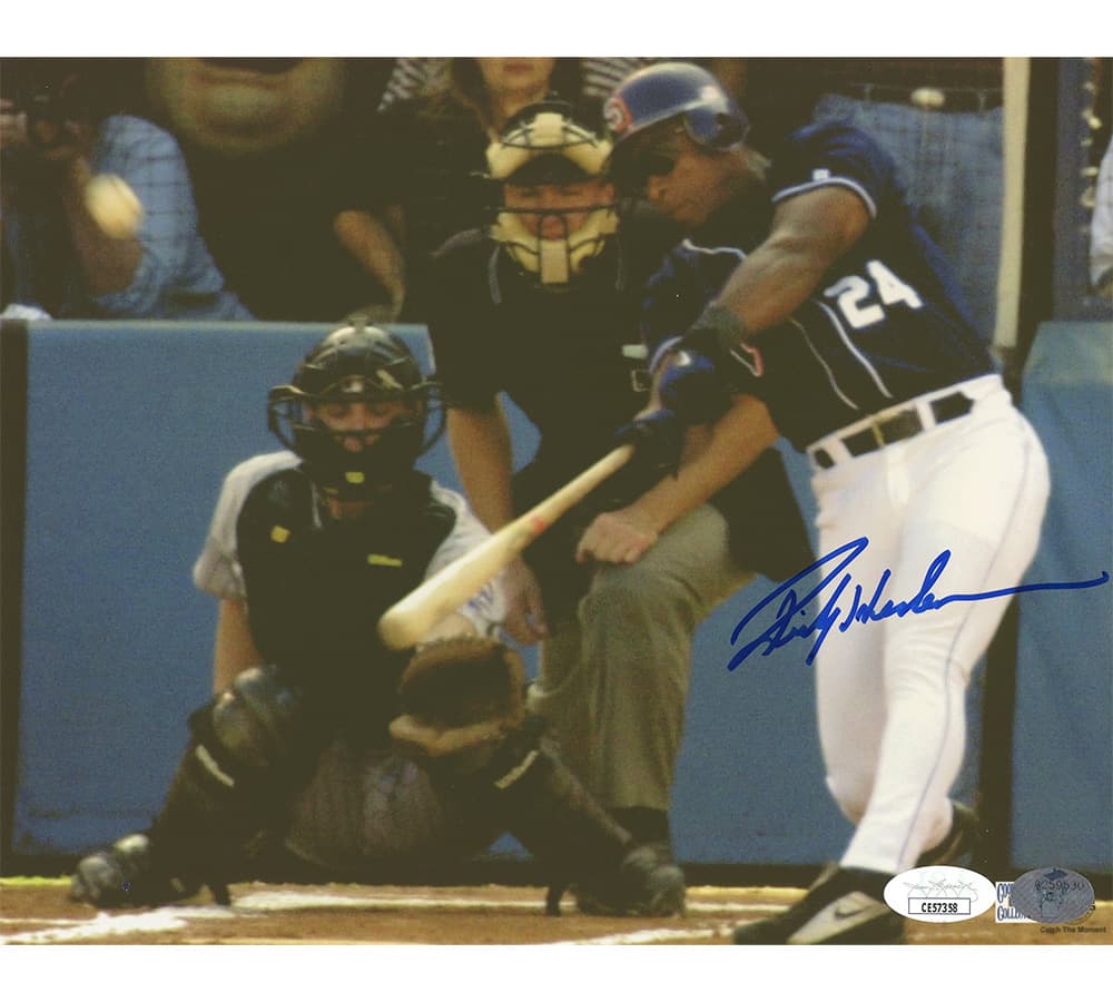 Rickey Henderson Signed San Diego Padres Unframed 8×10 Hitting Ball MLB Photo Rickey Henderson Photo 8x10-rickey-henderson-san-diego-padres-unframed, San Diego Padres, supplier stock photo