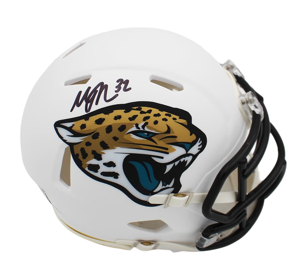 Maurice Jones-Drew Signed Jacksonville Jaguars Speed 2024 ALT NFL Mini Helmet Maurice Jones-Drew Helmet maurice-jones-drew-jacksonville-jaguars-speed, supplier stock photo