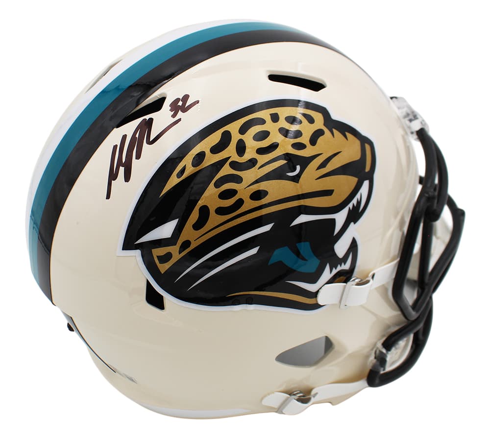 Maurice Jones-Drew Signed Jacksonville Jaguars Speed Full Size Retro NFL Helmet Maurice Jones-Drew Helmet maurice-jones-drew-jacksonville-jaguars-speed, supplier stock photo