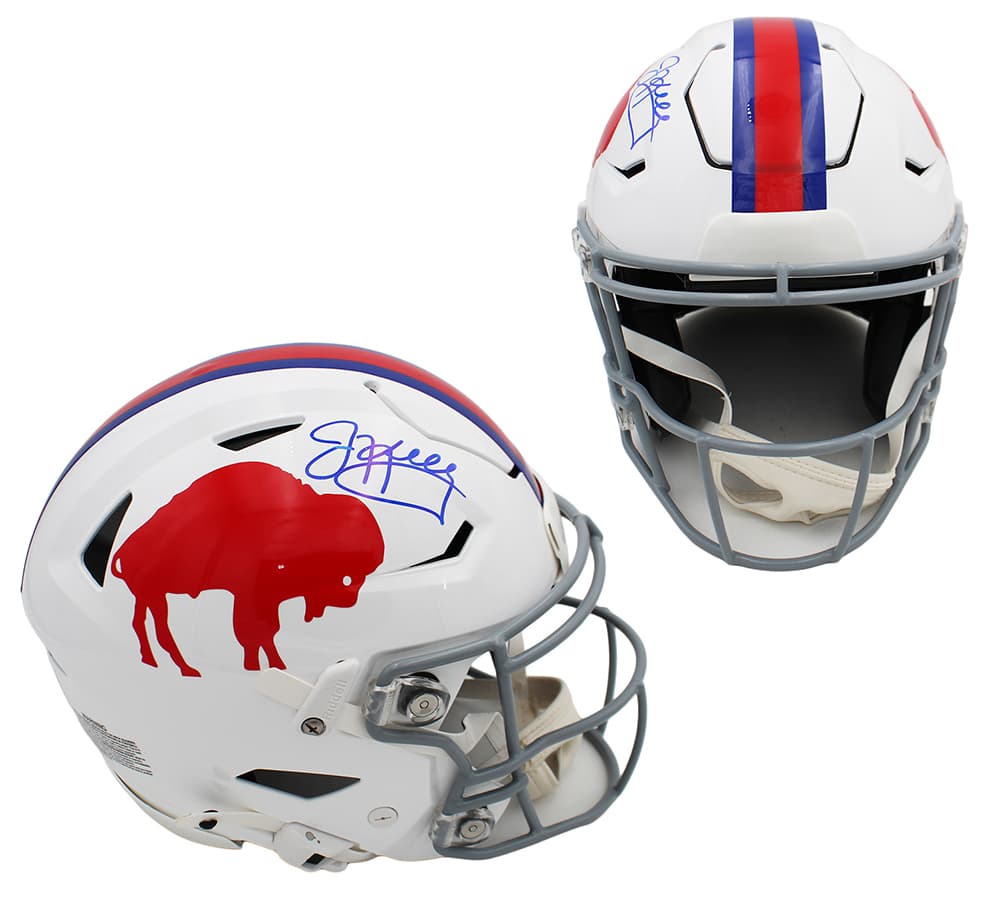 Jim Kelly Signed Buffalo Bills Speed Flex Authentic Throwback 1965-73 NFL Helmet Jim Kelly Helmet jim-kelly-buffalo-bills-speed-flex, Buffalo Bills, supplier stock photo