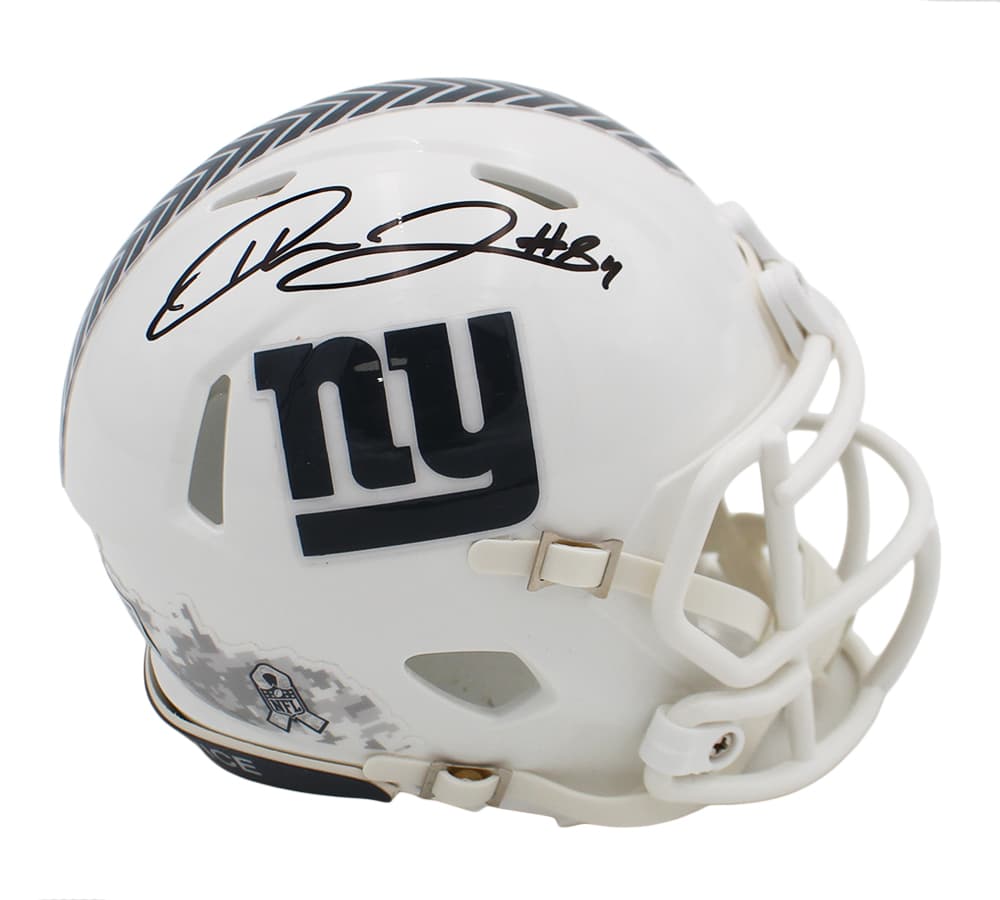 Theo Johnson Signed New York Giants Speed Salute to Service 3 NFL Mini Helmet Theo Johnson Helmet theo-johnson-york-giants-speed-salute, New York Giants, supplier stock photo