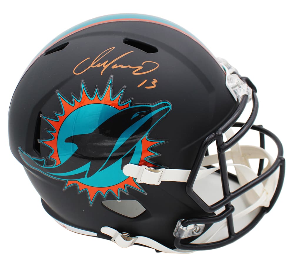 Dan Marino Signed Miami Dolphins Speed Full Size Rivarly NFL Helmet Dan Marino Helmet dan-marino-miami-dolphins-speed-full, Miami Dolphins, supplier stock photo