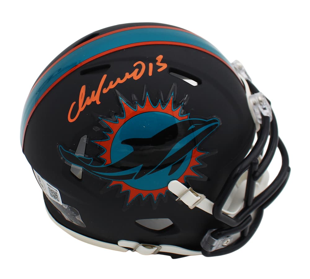 Dan Marino Signed Miami Dolphins Speed Rivarly Mini NFL Helmet Dan Marino Helmet dan-marino-miami-dolphins-speed-rivarly, Miami Dolphins, supplier stock photo