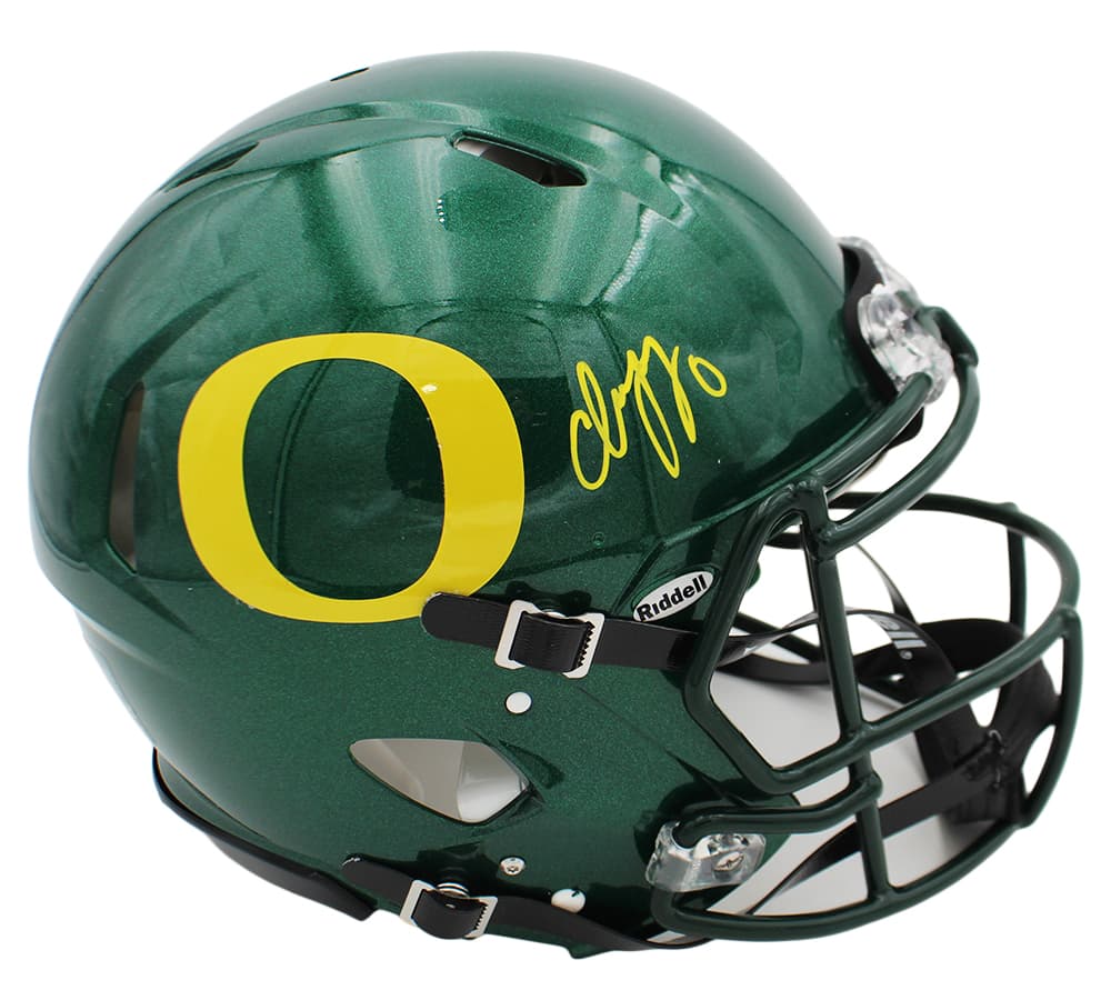 Christian Gonzalez Signed Oregon Ducks Speed Authentic NFL Helmet Christian Gonzalez Helmet christian-gonzalez-oregon-ducks-speed-nfl, supplier stock photo