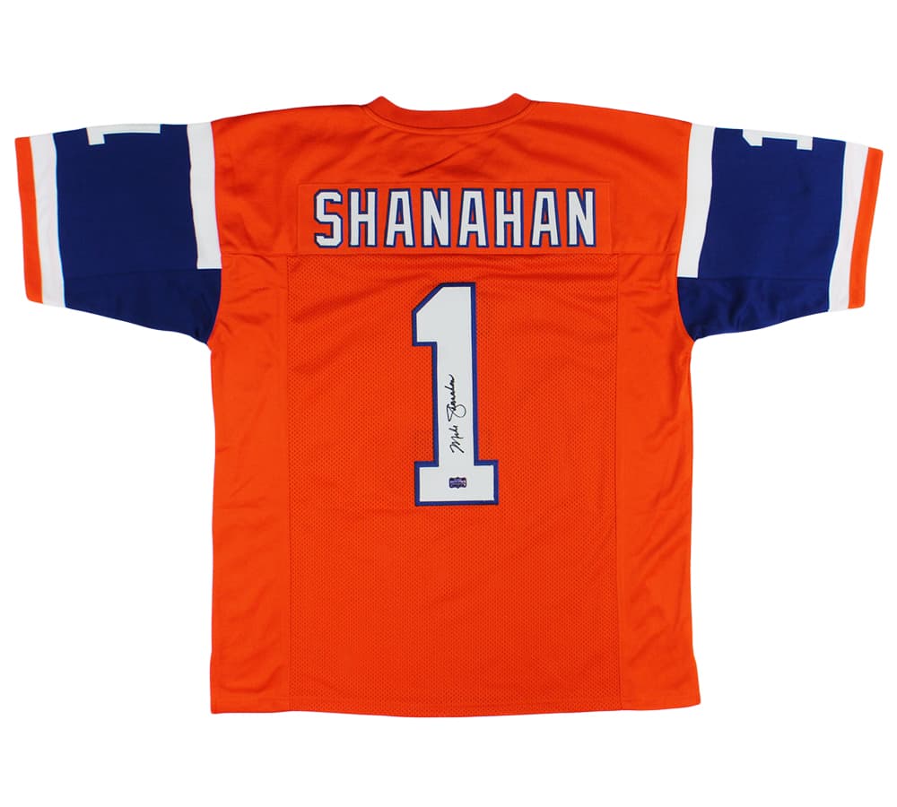 Mike Shanahan Signed Denver Custom Orange Jersey Mike Shanahan Jersey mike-shanahan-denver-orange, supplier stock photo