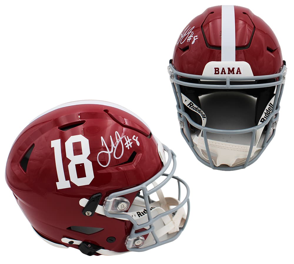 Julio Jones Signed Alabama Crimson Tide Speed Flex Authentic #18 NCAA Helmet Julio Jones Helmet julio-jones-alabama-crimson-tide-speed, Alabama Crimson Tide, supplier stock photo