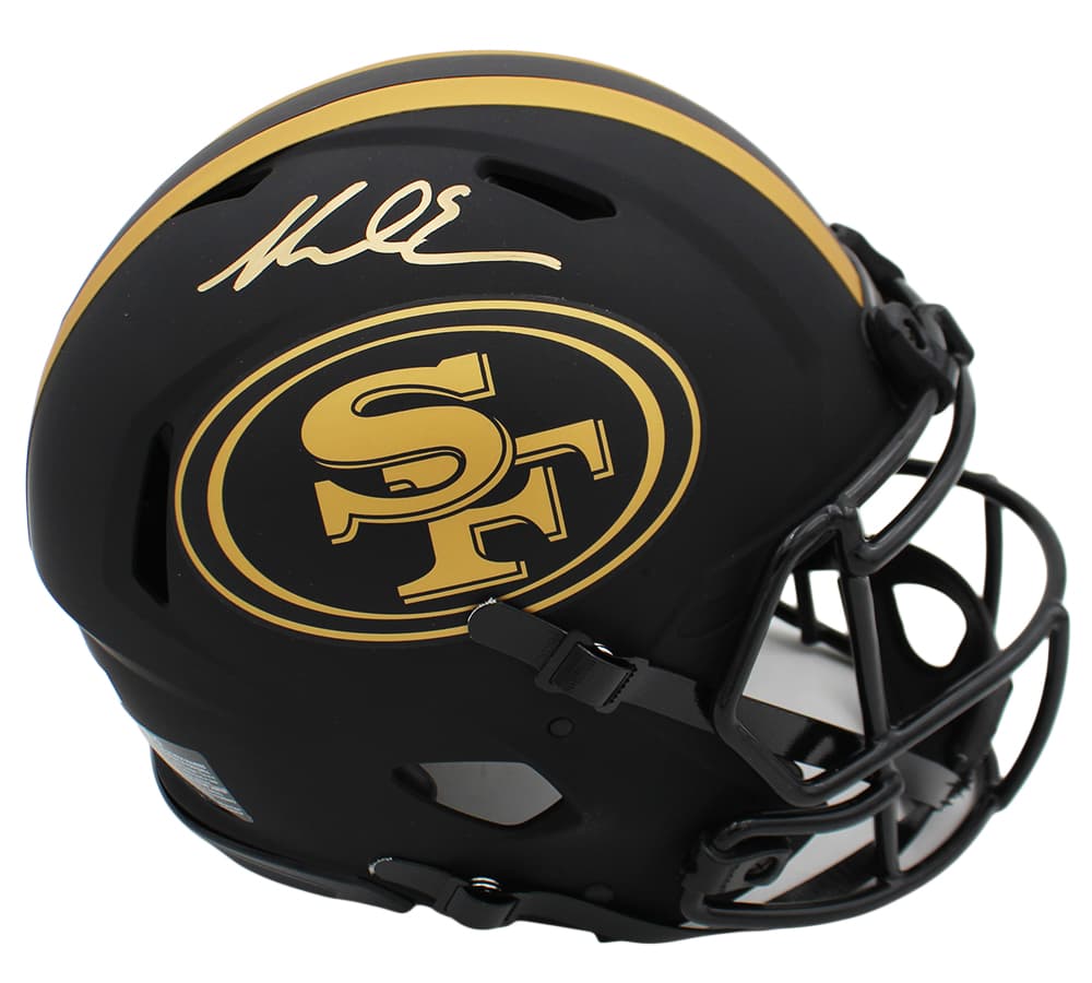 Mike Evans Signed San Francisco 49ers Speed Authentic Eclipse NFL Helmet Mike Evans Helmet mike-evans-san-francisco-49ers-speed, San Francisco 49ers, supplier stock photo