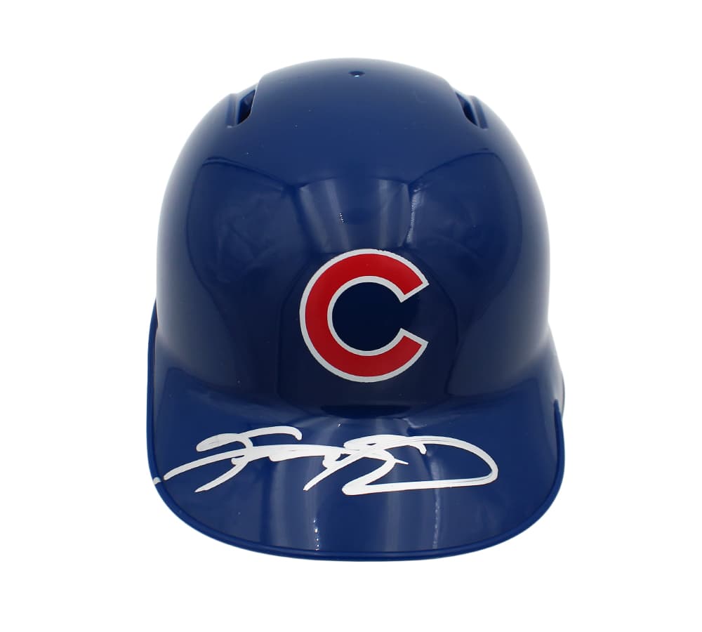 Sammy Sosa Signed Chicago Cubs Rawlings Blue MLB Mini Helmet Sammy Sosa Helmet sammy-sosa-chicago-cubs-rawlings-blue, Chicago Cubs, supplier stock photo